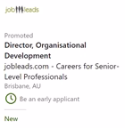 How To Use LinkedIn To Find A Job | Sample Job Ad