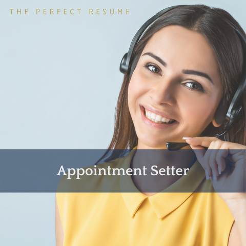 The Perfect Appointment Setter Resume Writing Tips