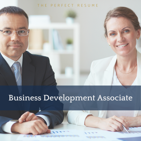 The Perfect Business Development Associate Resume Writing Tips