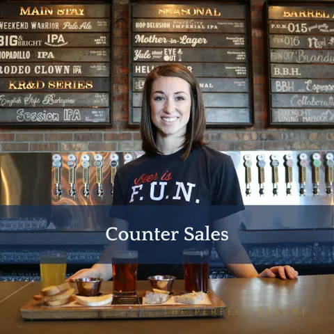The Perfect Counter Sales Resume Writing Tips