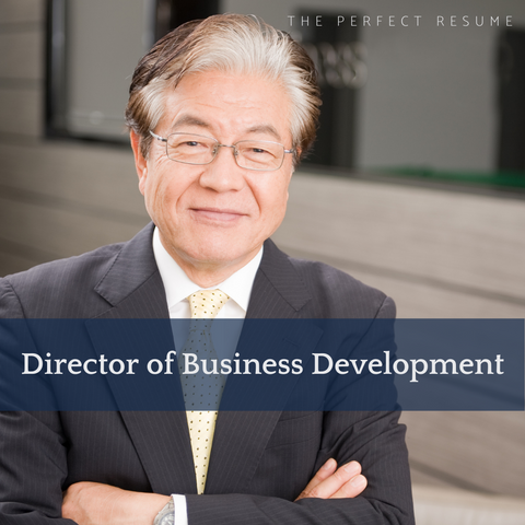 The Perfect Director of Business Development Resume Writing Tips