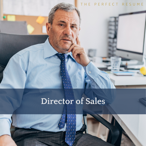 The Perfect Director of Sales Resume Writing Tips