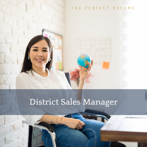The Perfect District Sales Manager Resume Writing Tips