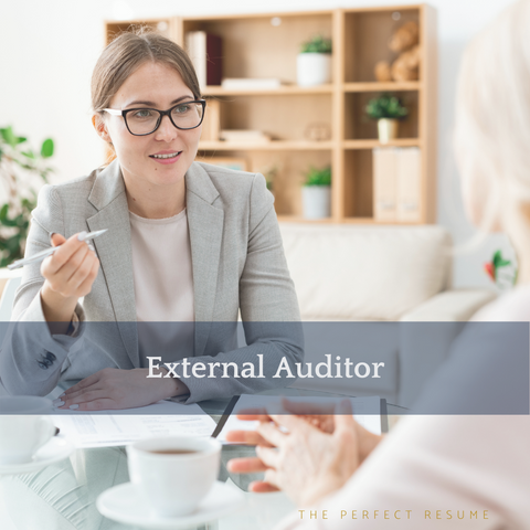 The Perfect External Auditor Resume Writing Tips