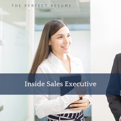 The Perfect Inside Sales Executive Resume Writing Tips