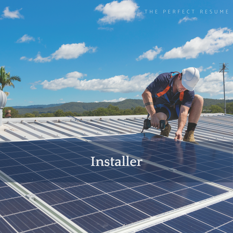 The Perfect Installer Resume Writing Tips