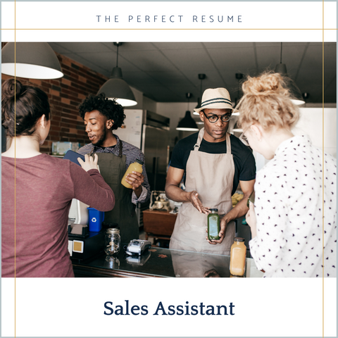 The Perfect Sales Assistant Resume Writing Tips