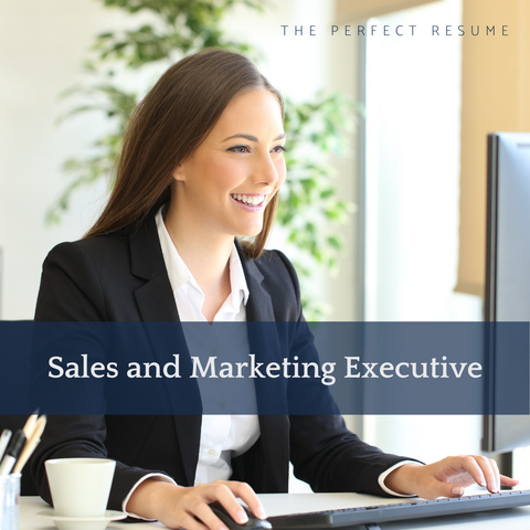 The Perfect Sales & Marketing Executive Resume Writing Tips