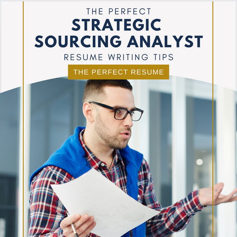 The Perfect Strategic Sourcing Analyst Resume Writing Tips