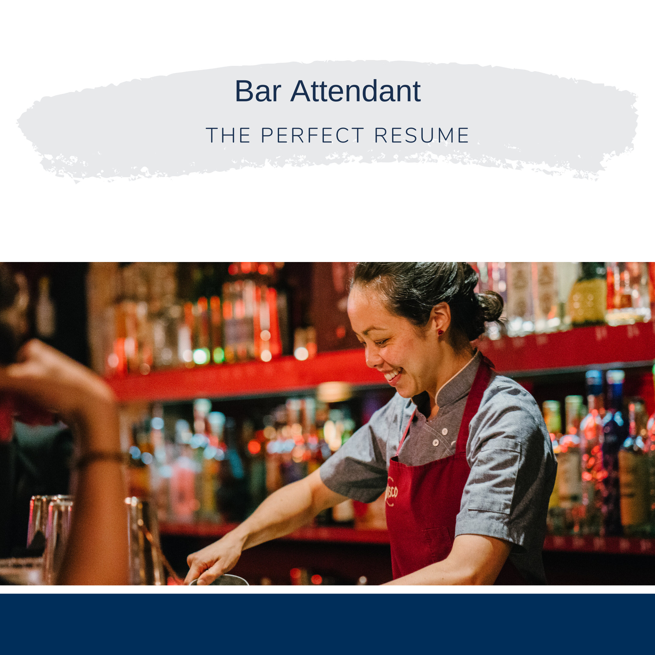 Bar Attendant Resume