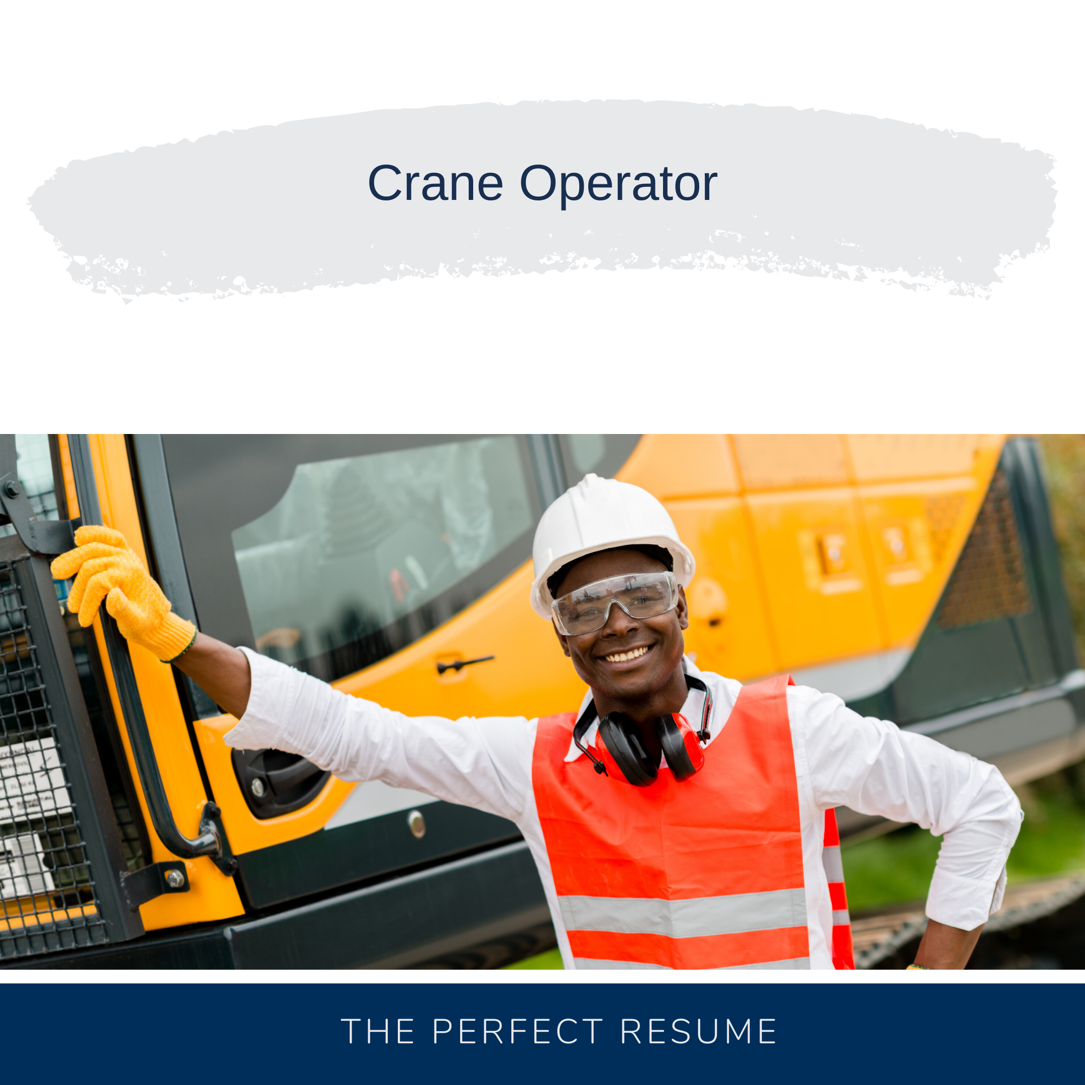 Crane Operator Resume