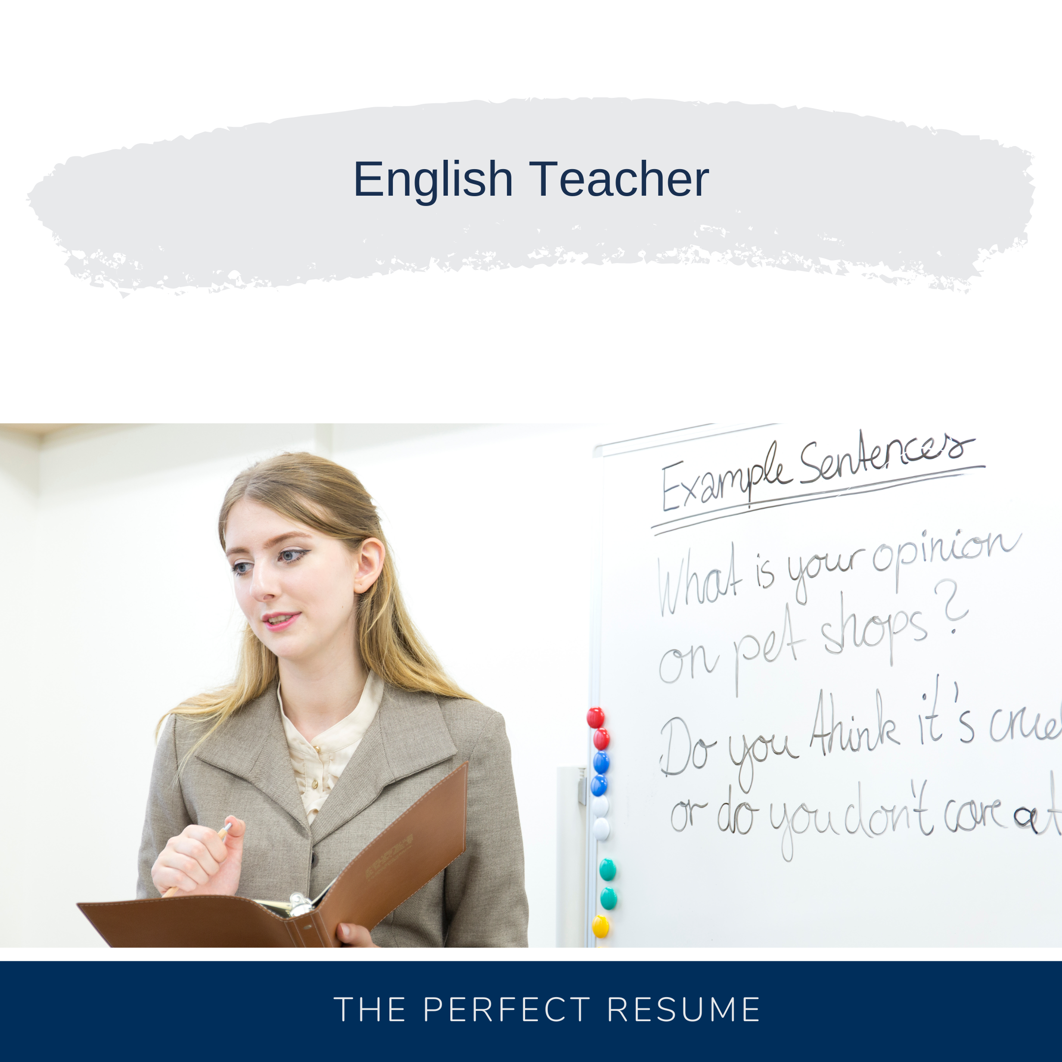 English Teacher Resume