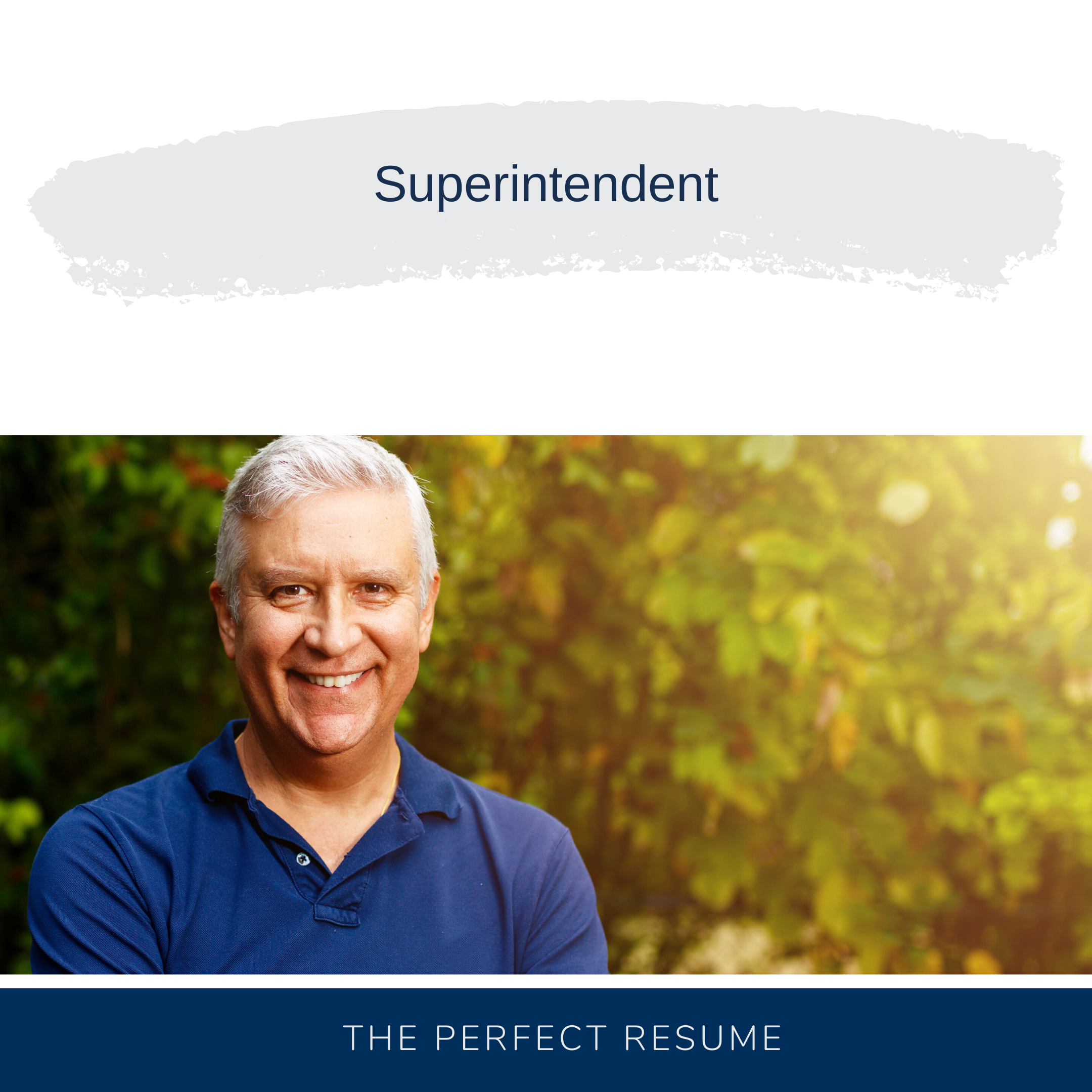 Superintendent Resume
