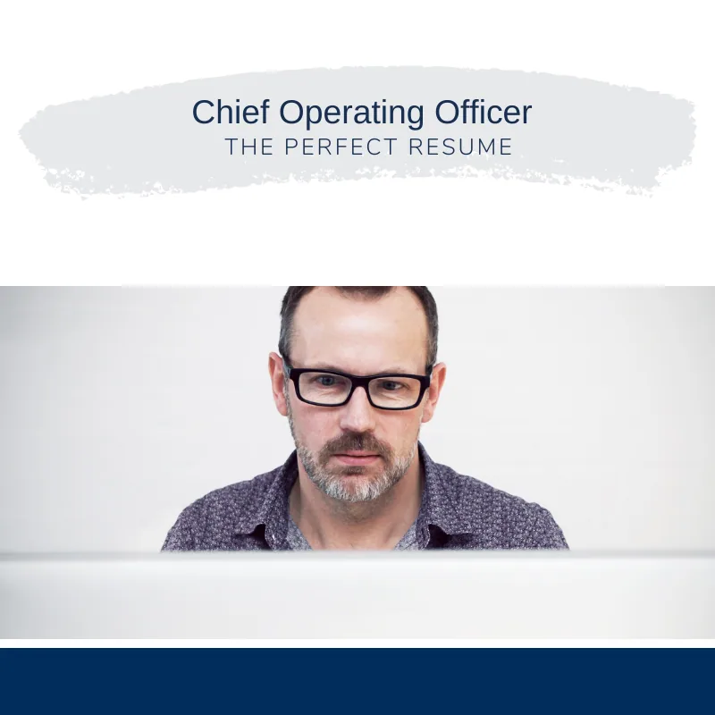 Chief Operating Officer Resume