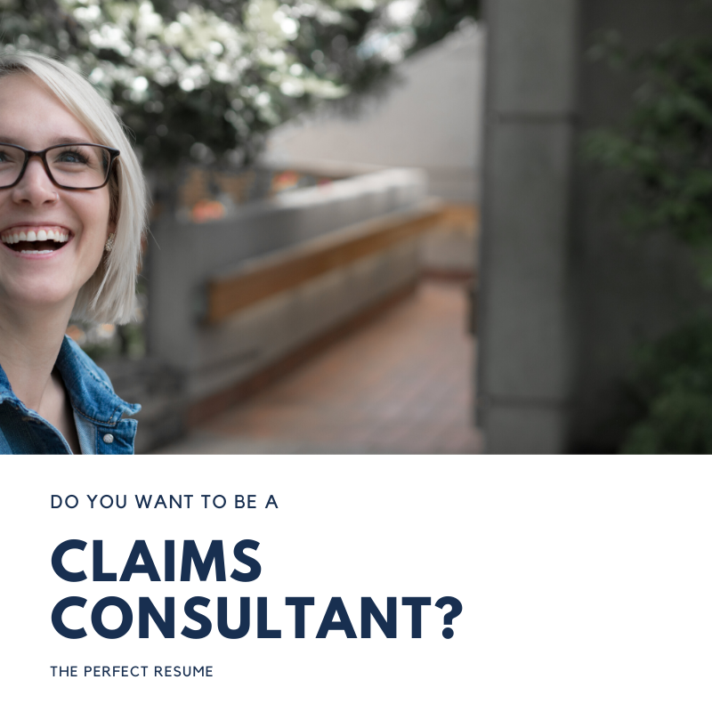 Claims Consultant Resume
