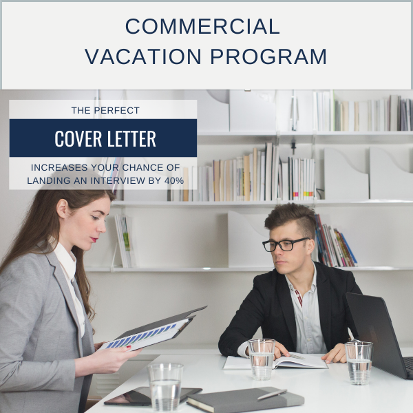The Perfect Commercial Vacation Program Cover Letter