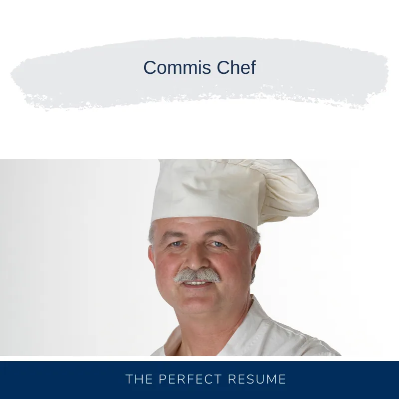 Commis Chef Resume