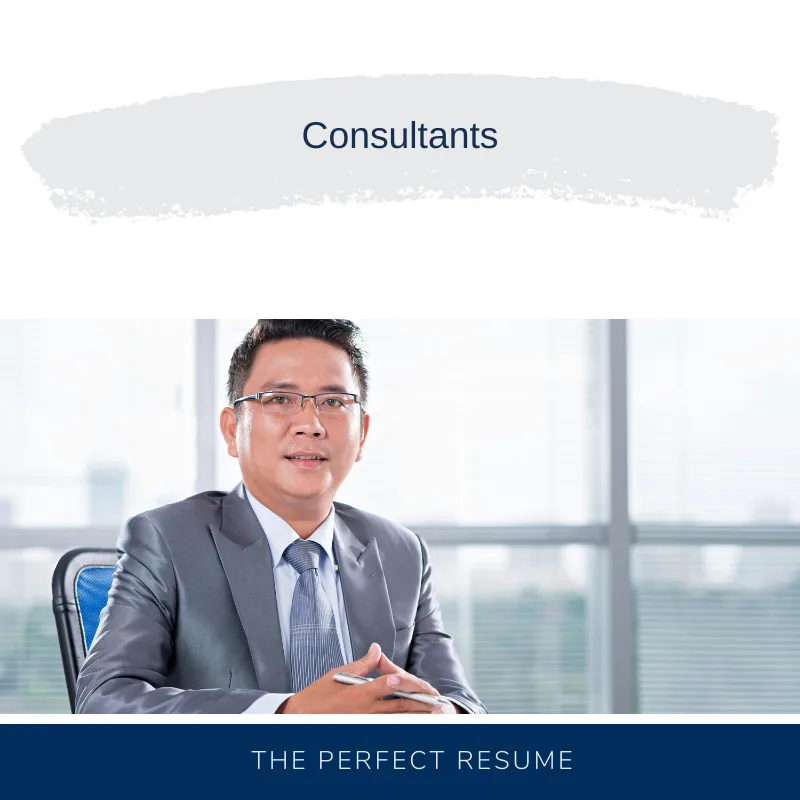 Consultants Resume