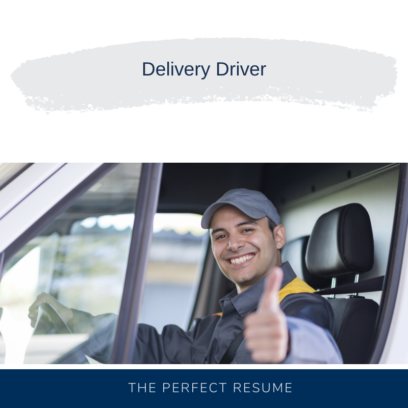 Delivery Driver Resume