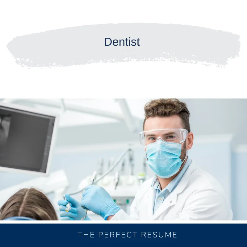 Dentist Resume