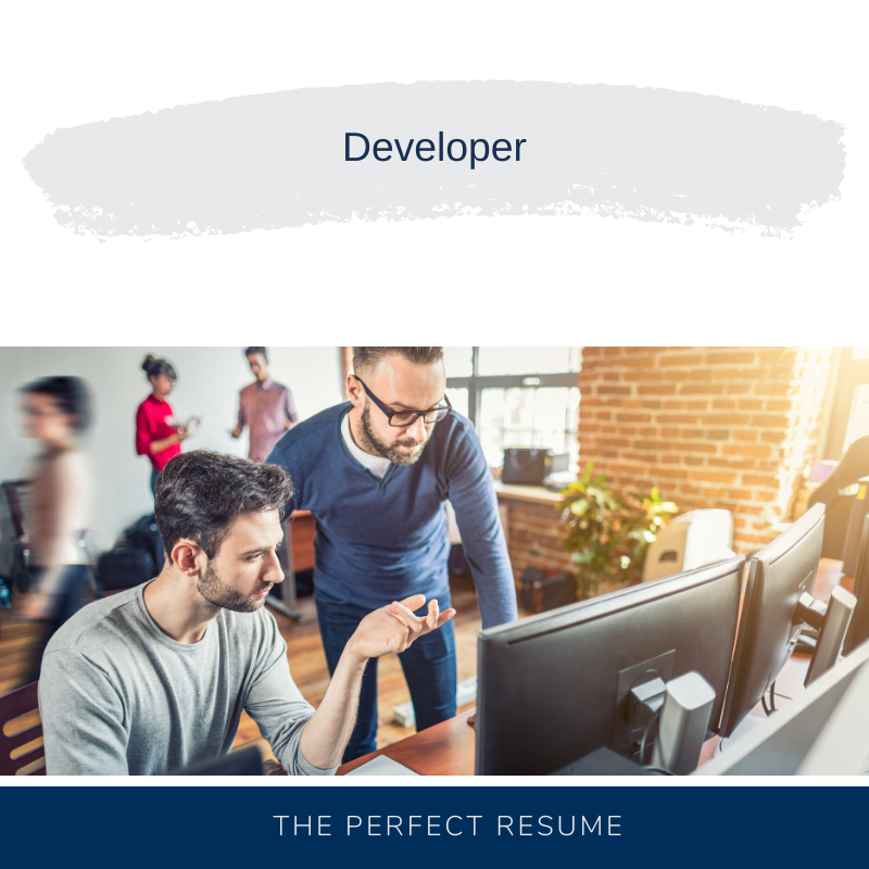 Developer Resume
