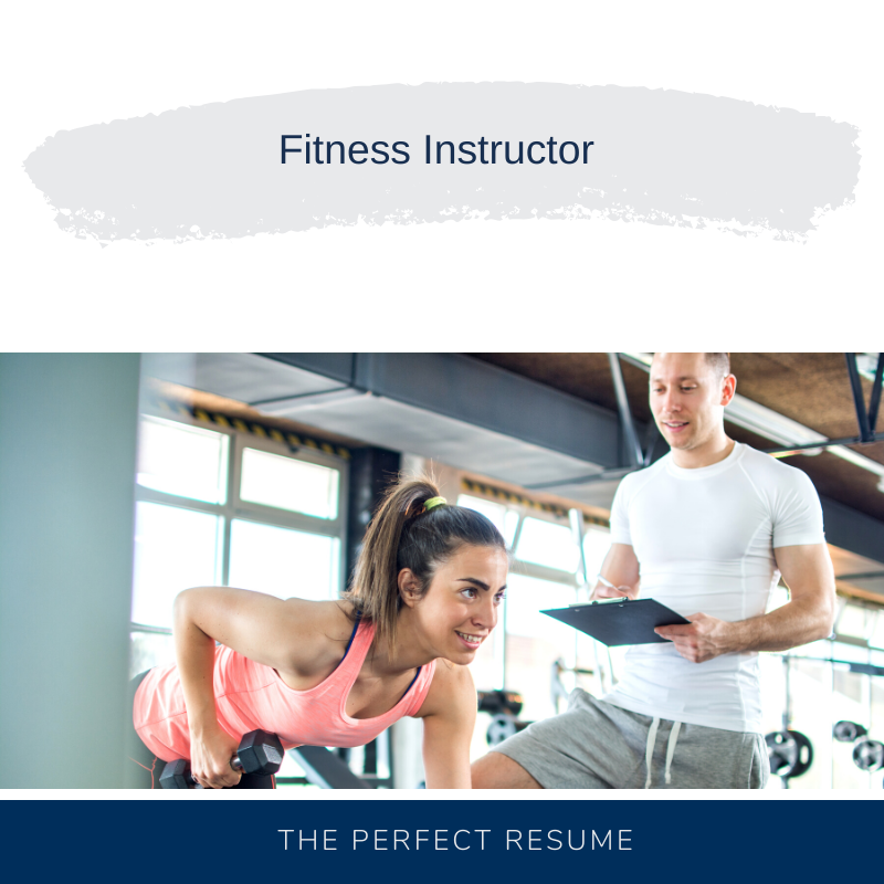 Fitness Instructor Resume