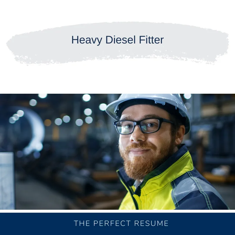 Heavy Diesel Fitter Resume