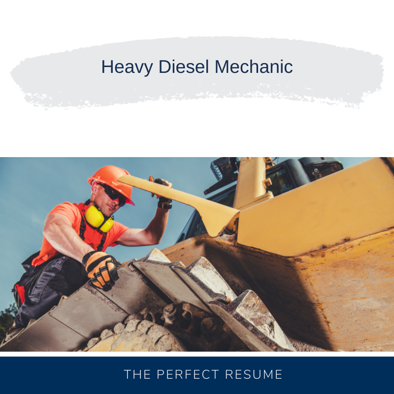 Heavy Diesel Mechanic Resume