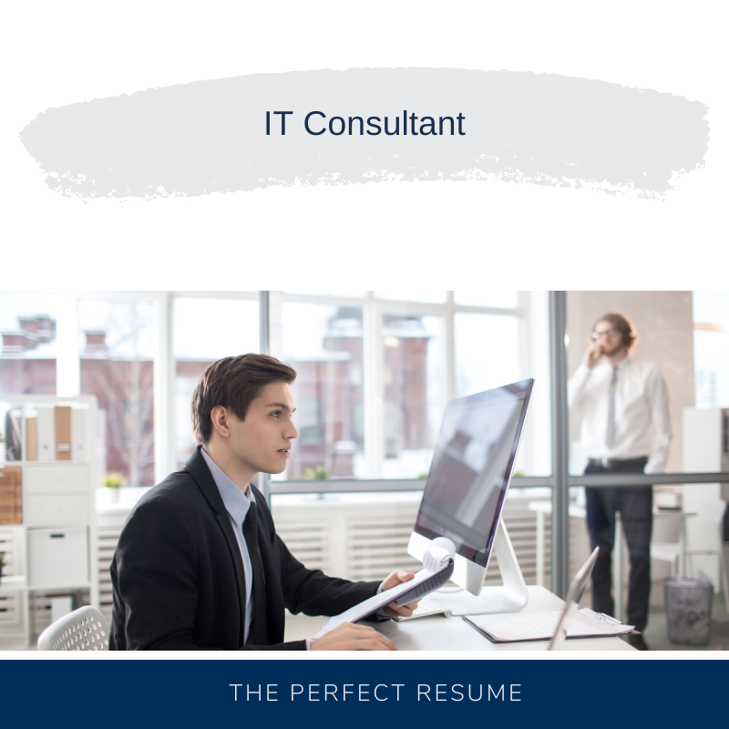IT Consultant Resume