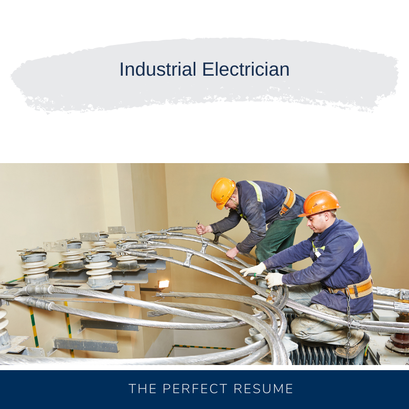 Industrial Electrician Resume