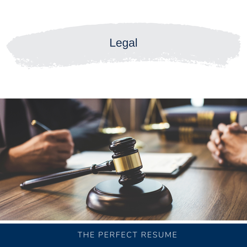 Legal Resume