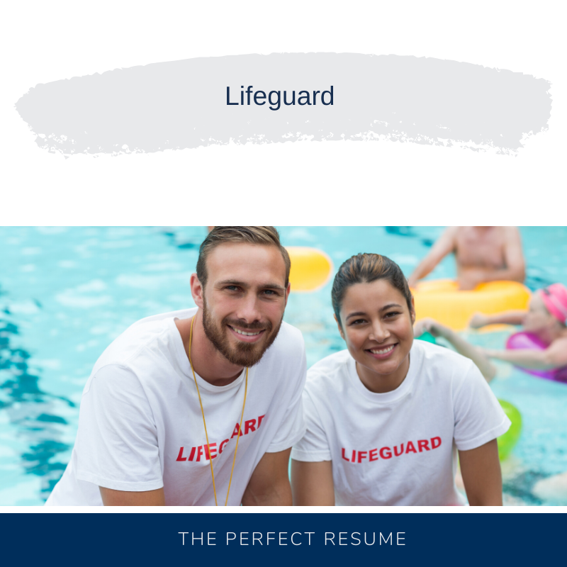 Lifeguard Resume