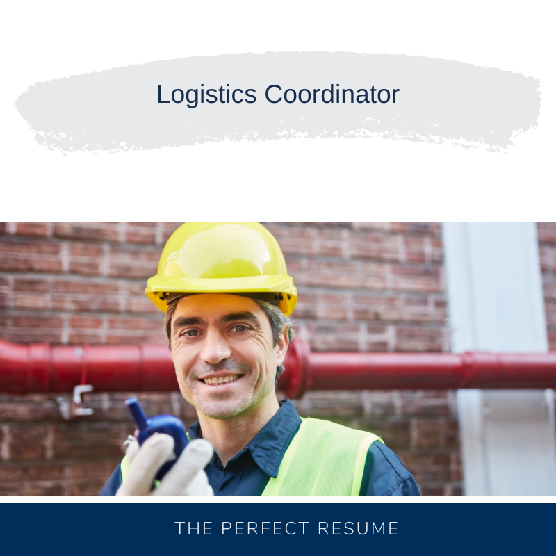 Logistics Coordinator Resume