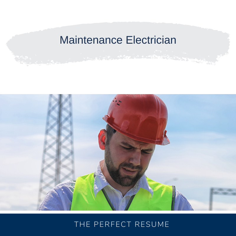 Maintenance Electrician Resume