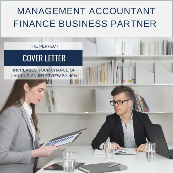 The Perfect Management Accountant - Finance Business Partner (APS5/6) Cover Letter
