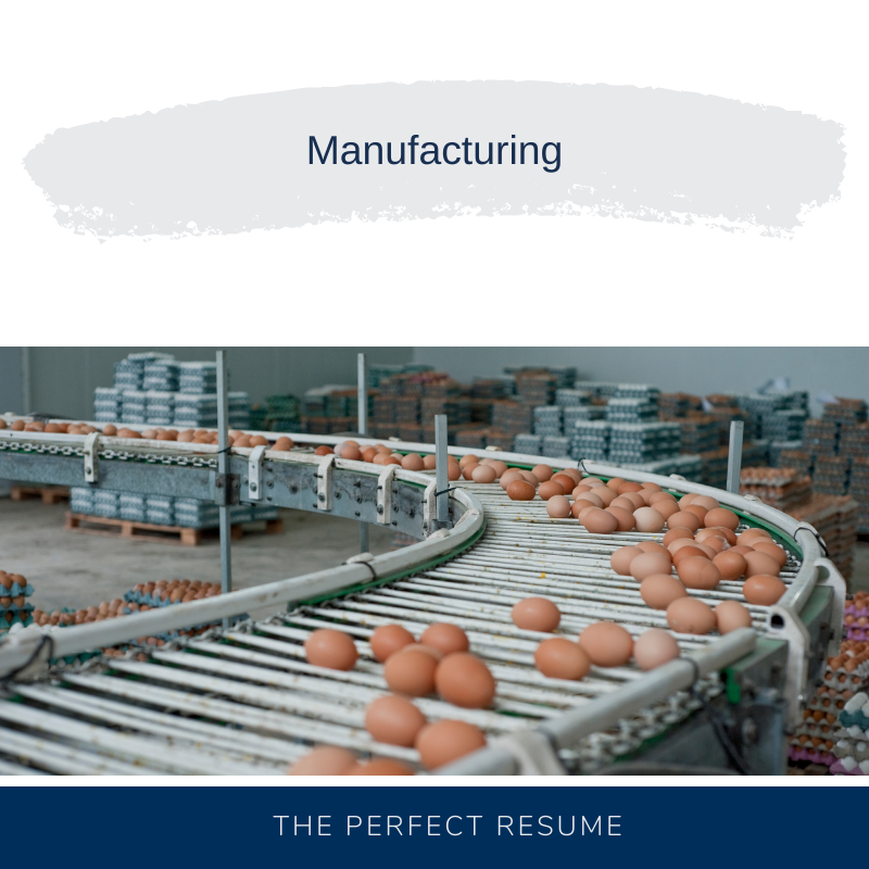 Manufacturing Resume