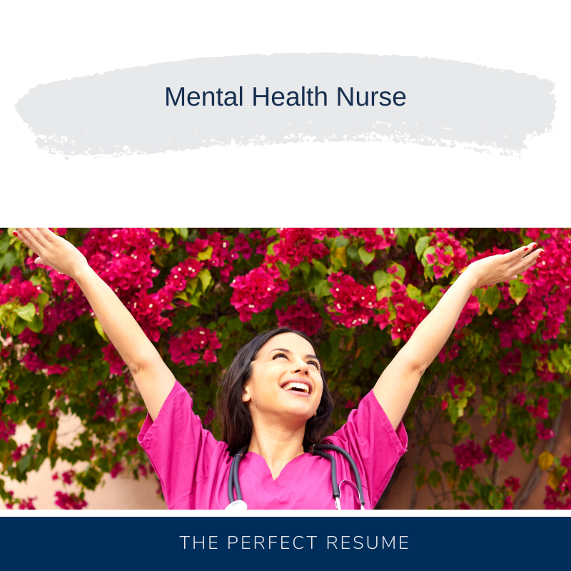 Mental Health Nurse Resume
