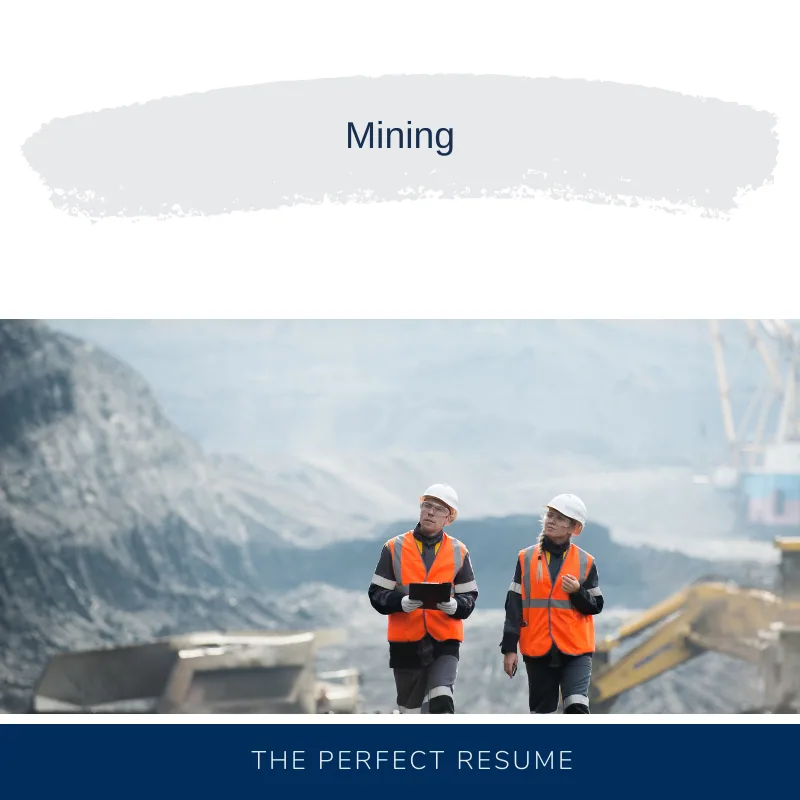 Mining Resume