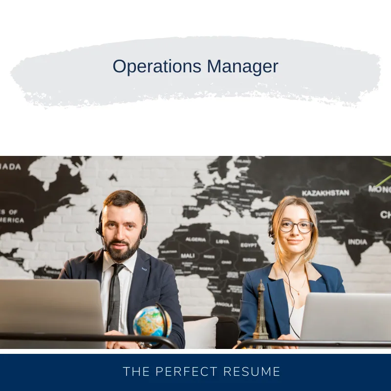 Operations Manager Resume