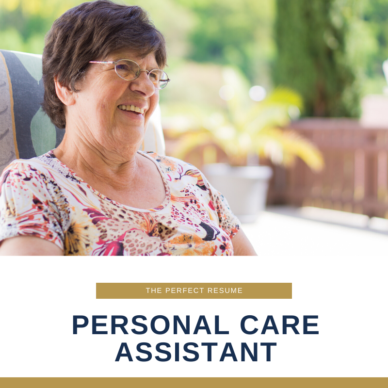 Personal Care Assistant Resume