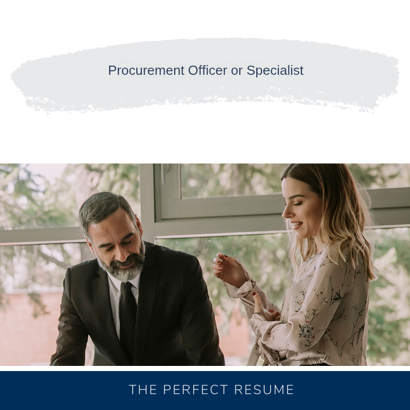 Procurement Specialist Resume