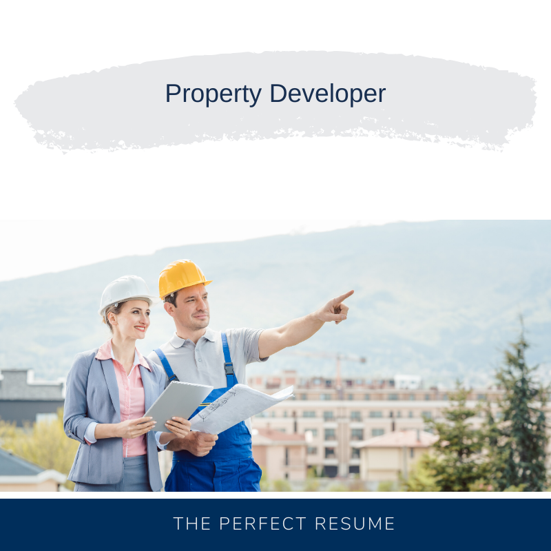 Property Developer Resume