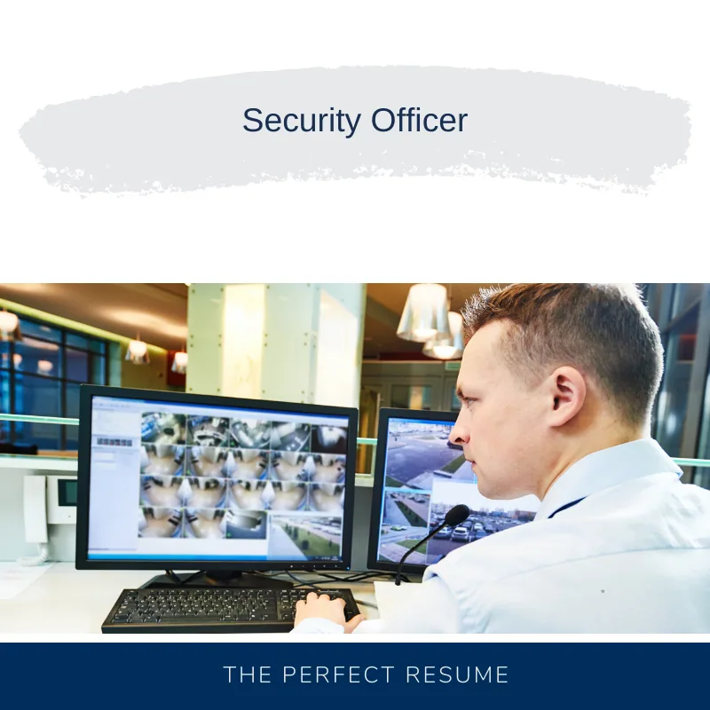 Security Officer Resume