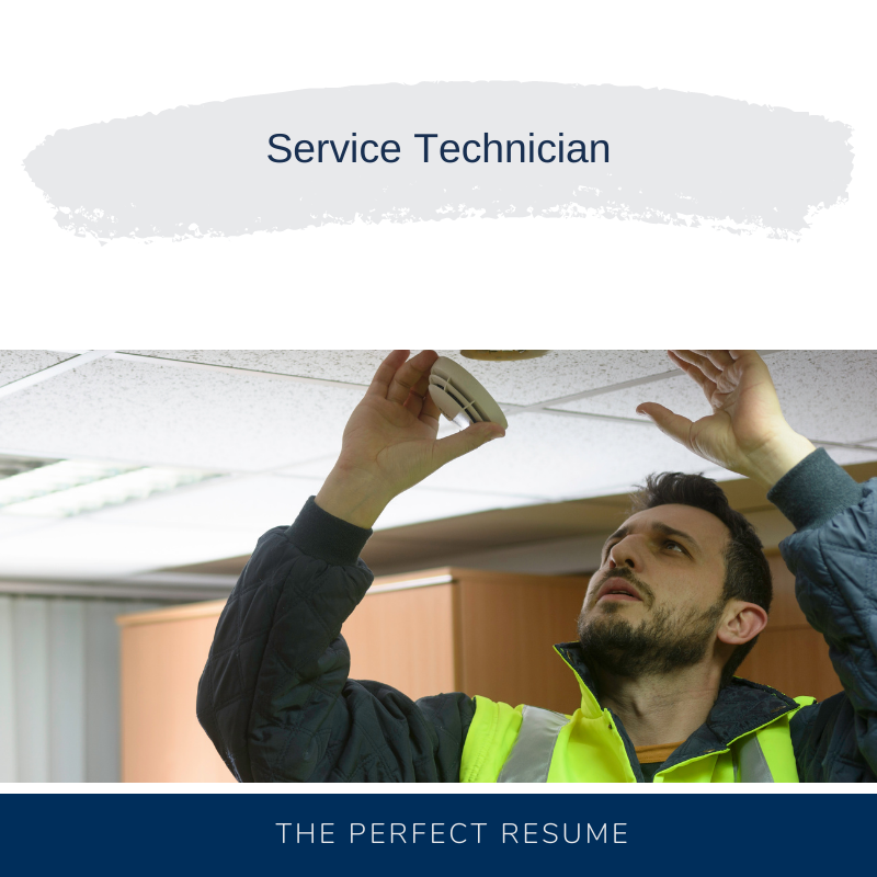 Service Technician Resume