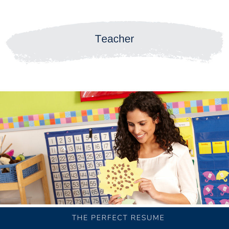 Teacher Resume