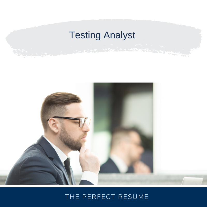 Testing Analyst Resume