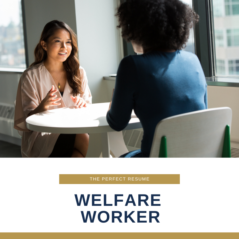 Welfare Worker Resume