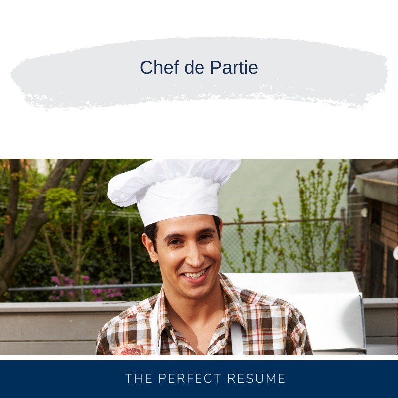 Chef de Partie Resume